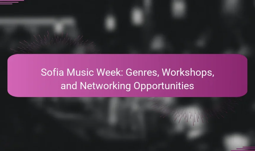 Sofia Music Week: Genres, Workshops, and Networking Opportunities